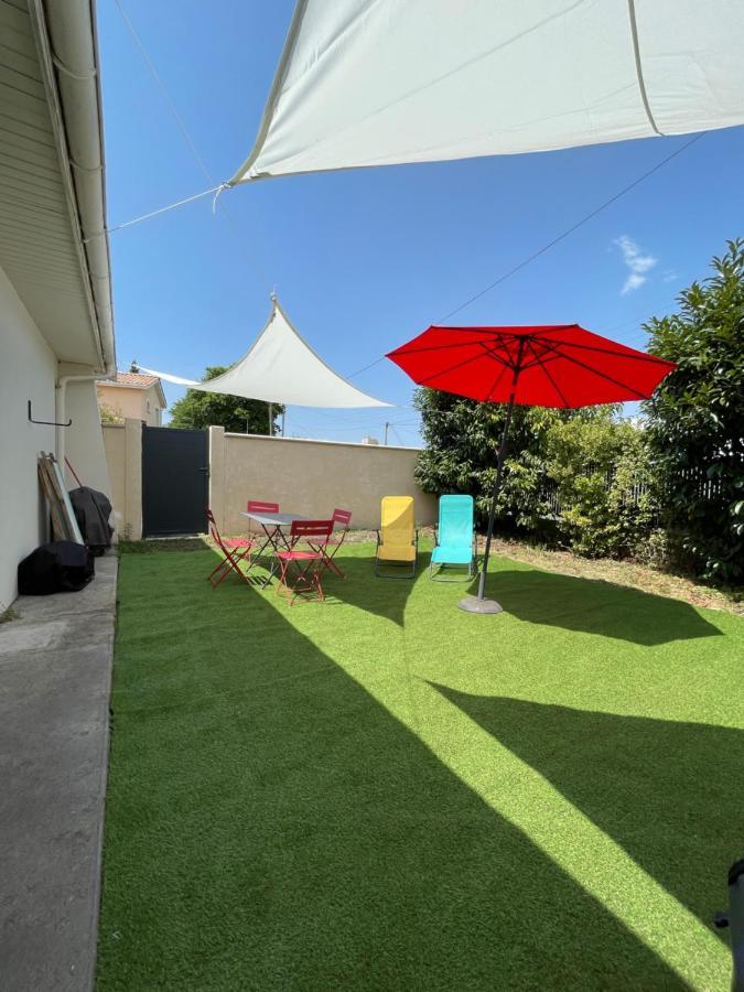 La Capeyronnaise - Maison Cosy - Jardin Mérignac Eksteriør bilde